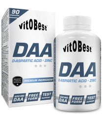 Acheter VIT.O.BEST DAA (ACIDE D-ASPARTIQUE + ZINC) 90 Caps Par 16,20€