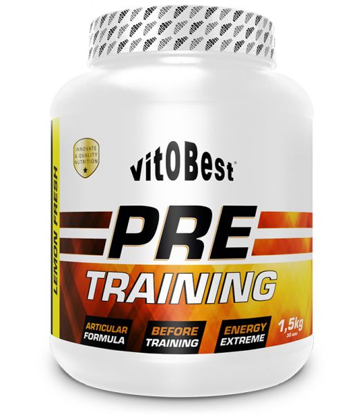 PRÉ TREINO 1500 gr LIMÃO - Vitobest