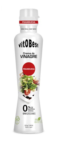 CREMA DE VINAGRE FRAMBUESA 225 gr - Vitobest