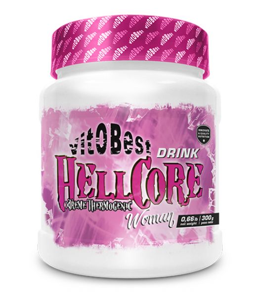 HELLCORE DRINK VROUW 300 gr MANDARIJN - VitOBest