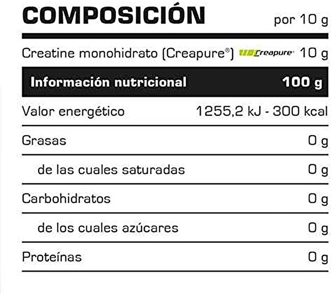 Creatina Powder 200 gr Creapure 100% Neutra Img 2