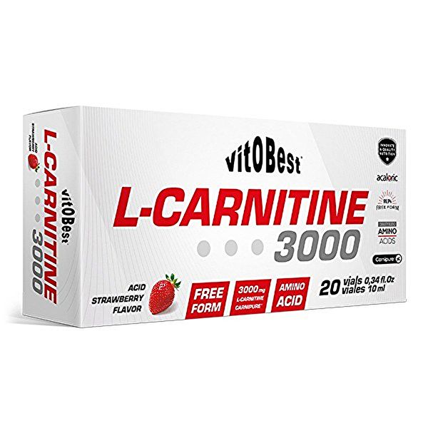 L-Carnitina 3000 20 fiale da 10 ml Fragola