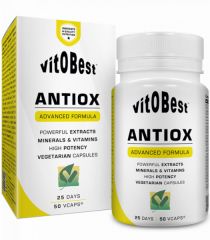 Buy VIT.O.BEST Antiox 50 Vegetable Capsules By 22,20€