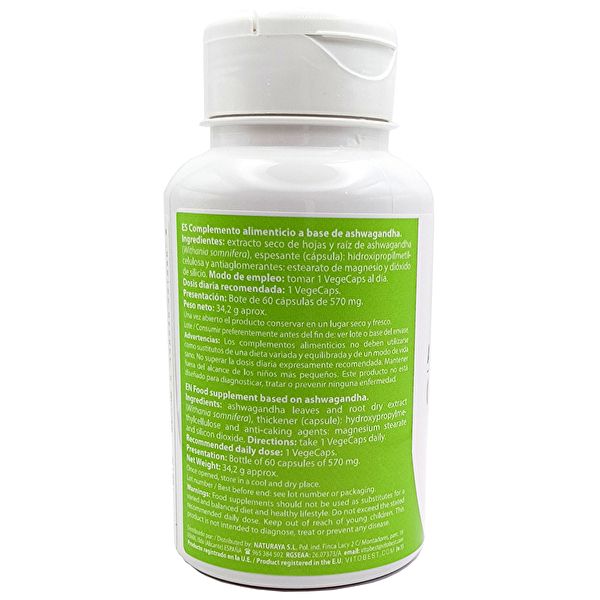 Ashwagandha 60 Capsule Vegetali - Vitobest Img 6