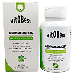 Comprar Ashwagandha 60 Cápsulas Vegetais - VIT.O.BEST Ashwagandha 60 Cápsulas Vegetais Por 18,17€