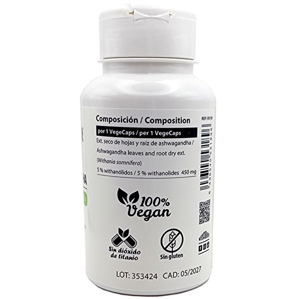 Ashwagandha 60 Vegetable Capsules - Vitobest Img 7