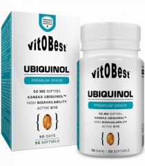 Buy VIT.O.BEST UBIQUINOL 50 Pearls By 35,40€