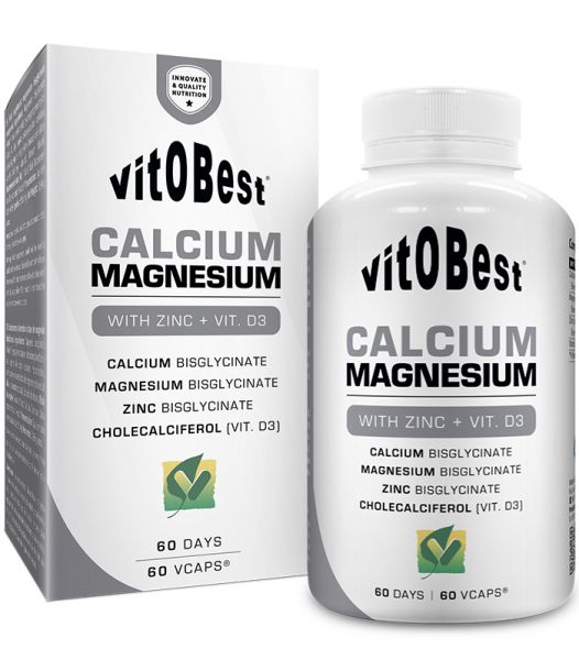 CALCI MAGNESI VIT D3 60 Caps - Vitobest