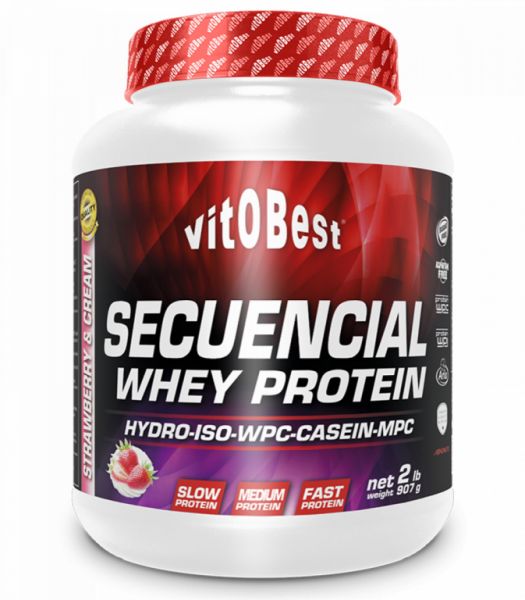 SEQUENTIAL WHEY PROTEIN 2 LB CHOCO 907 gr