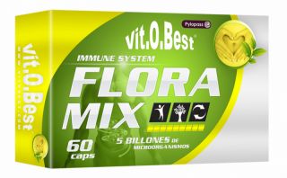 Acheter VIT.O.BEST FLORAMIX IMMUNE SYSTEM 60 Capsules Par 22,20€