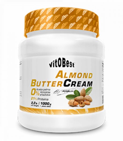 CREAM ALMOND BUTTER 1 Kg - Vitobest