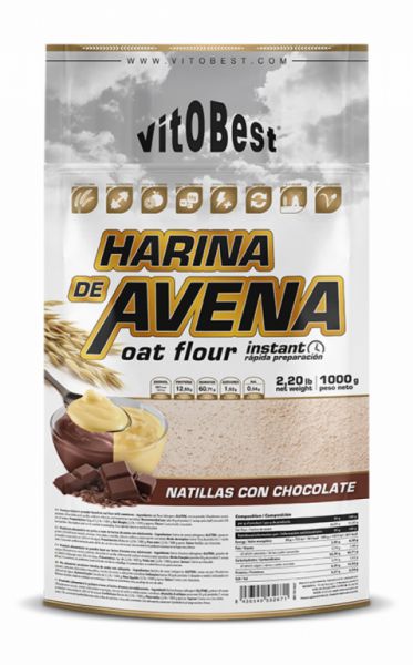 FARINA D'AVENA 1Kg PASTICCERA C/CIOCCO - Vitobest