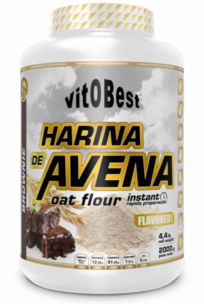 BROWNIE DE FARINHA DE AVEIA 2 Kg - Vitobest