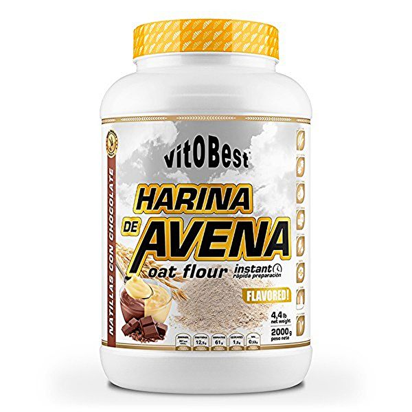 Harina de avena 2 Kg Natillas con Chocolate