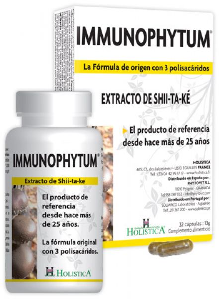 Immunophytum Shiitaker 100 cápsulas - HOLISTICA