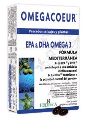 Comprar HOLISTICA Omegacoeur 60 cápsulas Por 25,71€