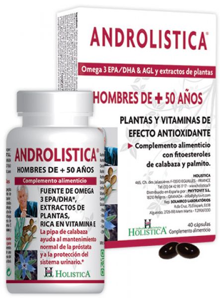 Androlistica 90 cápsulas - HOLISTICA