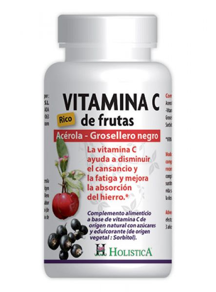 Vitamin-C-Früchte 60 Tabletten - HOLISTICA