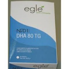 Comprar EGLE NPD1 DHA 80 TG 60 Cápsulas Por 54,45€