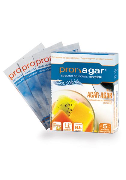 AGAR AGAR EN POLS SENSE GLUTEN Sobres 4 gr X 5 uts