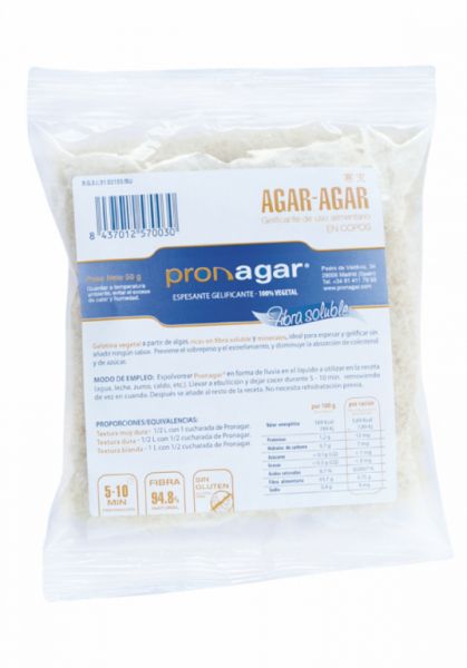 AGAR AGAR COPOS  SIN GLUTEN 50 gr - PRONAGAR