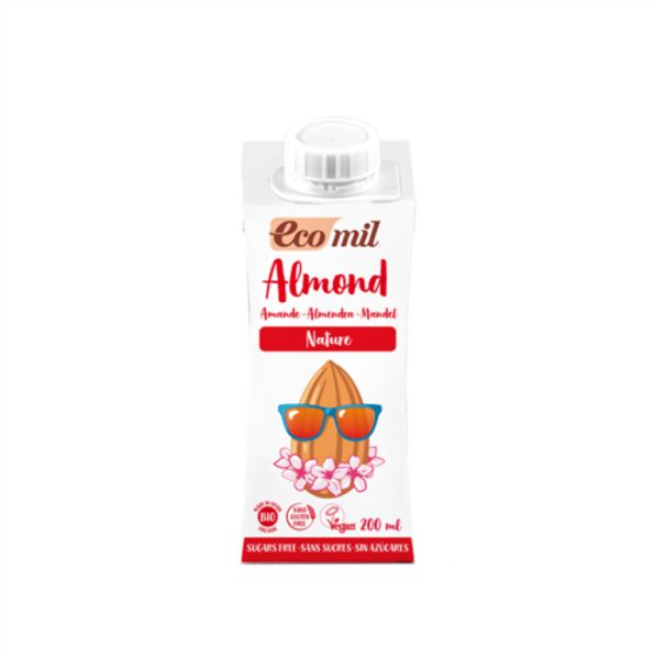 ECOMIL ALMENDRA BIO 200 ml - NUTRIOPS