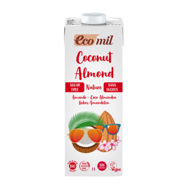 ECOMIL COCO ECO ALMENDRA NATURE 1L SIN AZUCARES