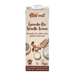 Buy NUTRIOPS ECOMIL SPELLED RICE HAZELNUT OATS ORGANIC 1L 1L By 3,70€