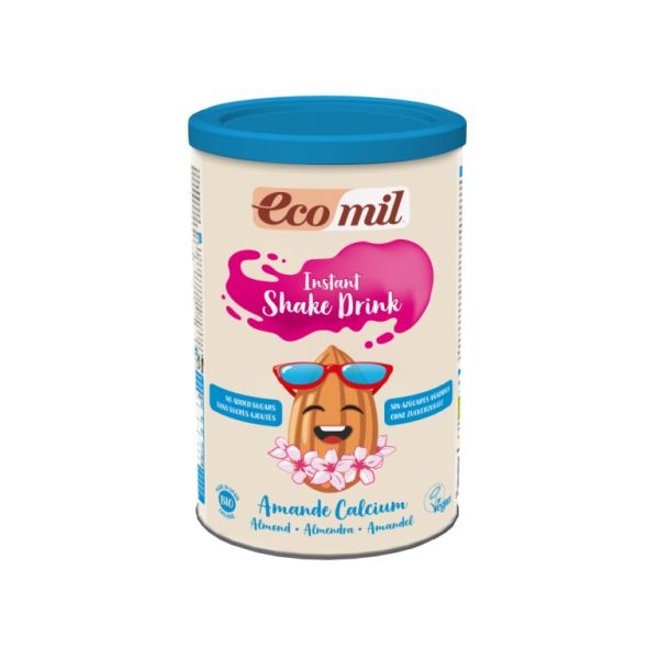 ECOMIL AMANDEL NATUURCALCIUM ZONDER SUIKER 400gr