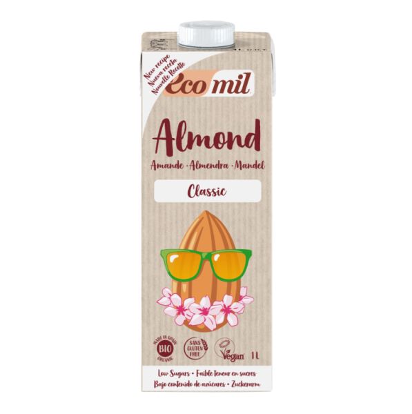 ECOMIL ALMOND CLASSIC 1L - NUTRIOPS