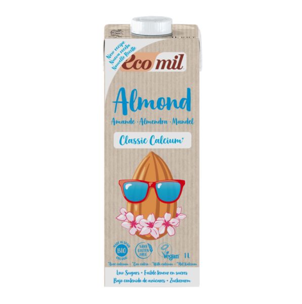 ECOMIL ALMOND CLASSIC CALCI - NUTRIOPS