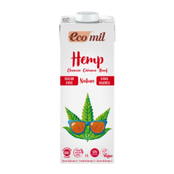 ECOMIL HENNEP HENNEP NATUUR (SUIKERVRIJ) 1L