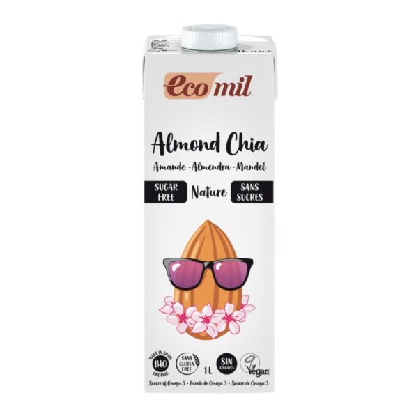 ECOMIL AMANDEL-CHIA NATUUR - NUTRIOPS