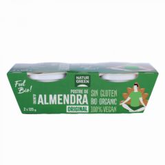 Buy NATURGREEN BIO ALMOND DESSERT 2 x 125 gr By 2,95€