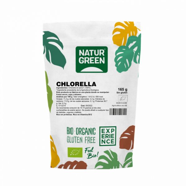 BIO CHLORELLA 165 GR - NATURGREEN