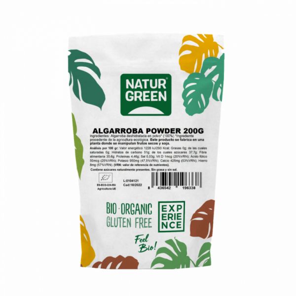 ALGARROBA POWDER BIO SENSE GLUTEN 200 GR