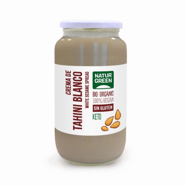 TAHIN PURE SÈSAM BIO 800 GR - NATURGREEN