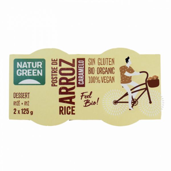 DESSERT RICE CANDY 2 x 125 GR - NATURGREEN