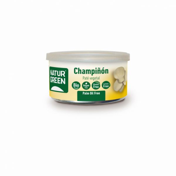 PATÉ DI FUNGHI BIOLOGICO 125 GR - NATURGREEN