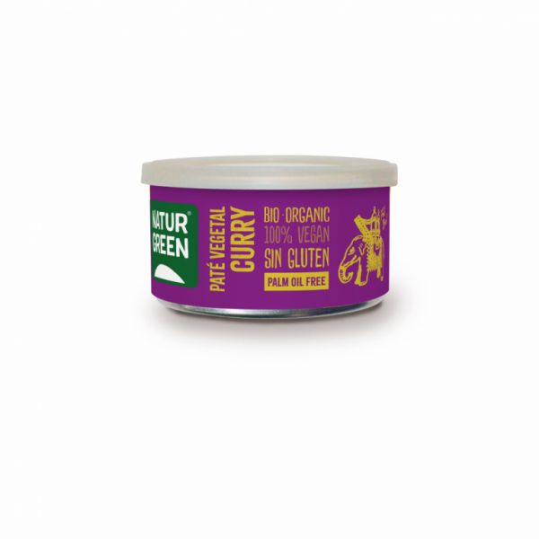 Patê de Caril Orgânico 125 g - NATURGREEN