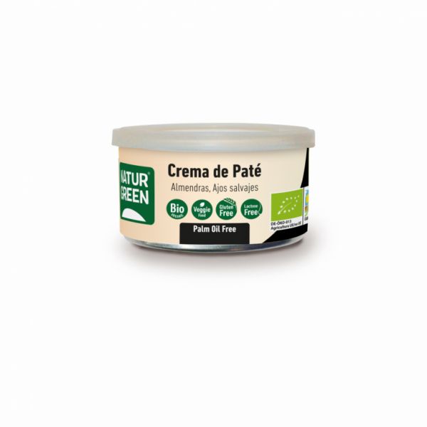 CREMA DE PATÉ AMETLLA ALLS SALVATGES BIO 130 GR