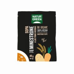 Kopen NATURGREEN BIOLOGISCHE FIJNE KRUIDEN MINESTRONESOEP 40 GR Door 2,17€