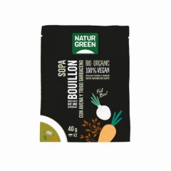 Buy NATURGREEN Bouillon soup with oats and BIO buckwheat 40 grams By 2,17€