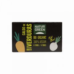 Buy NATURGREEN ORGANIC VEGETABLE BROTH CUBE (10 x 8.4 GR) By 2,55€