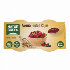 Kopen NATURGREEN DESSERT HAVERMOUT RODE VRUCHTEN 2 x 125 GR Door 2,69€