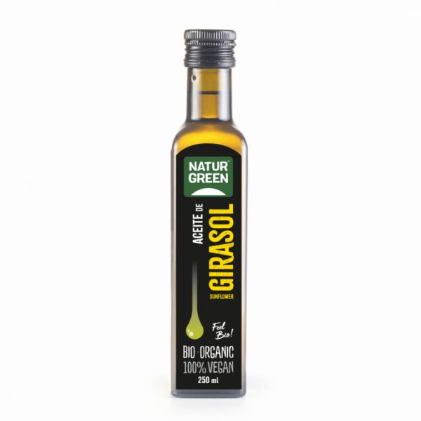 Organic Sunflower Oil 250 ml - NATURGREEN