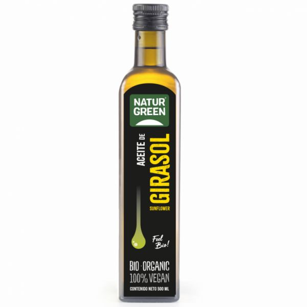 ÓLEO DE GIRASSOL BIO 500 ML - NATURGREEN