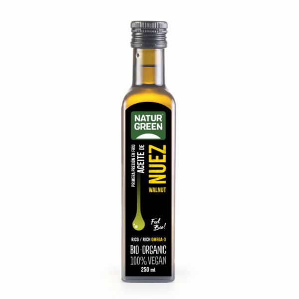 Aceite Nuez Bio 250 ml - NATURGREEN