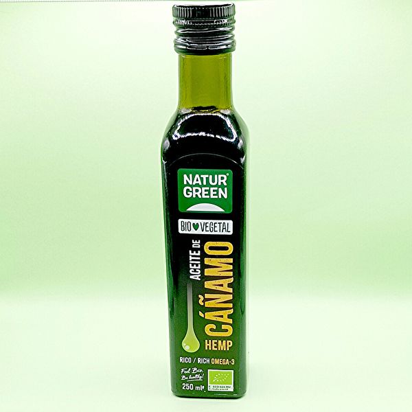 Óleo de Cânhamo Orgânico 250 ml - NATURGREEN Img 2