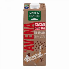 Comprar NATURGREEN BEBIDA DE CÁLCIO DE CACAU DE AVEIA BIO 1 LITRO Por 2,99€